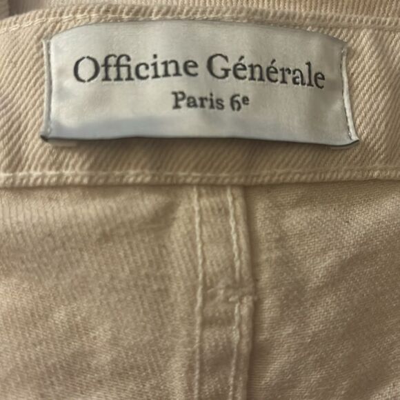 OFFICINE GENERALE
Flore high-rise flared jeans in Cream Size 29 - Picture 6 of 8